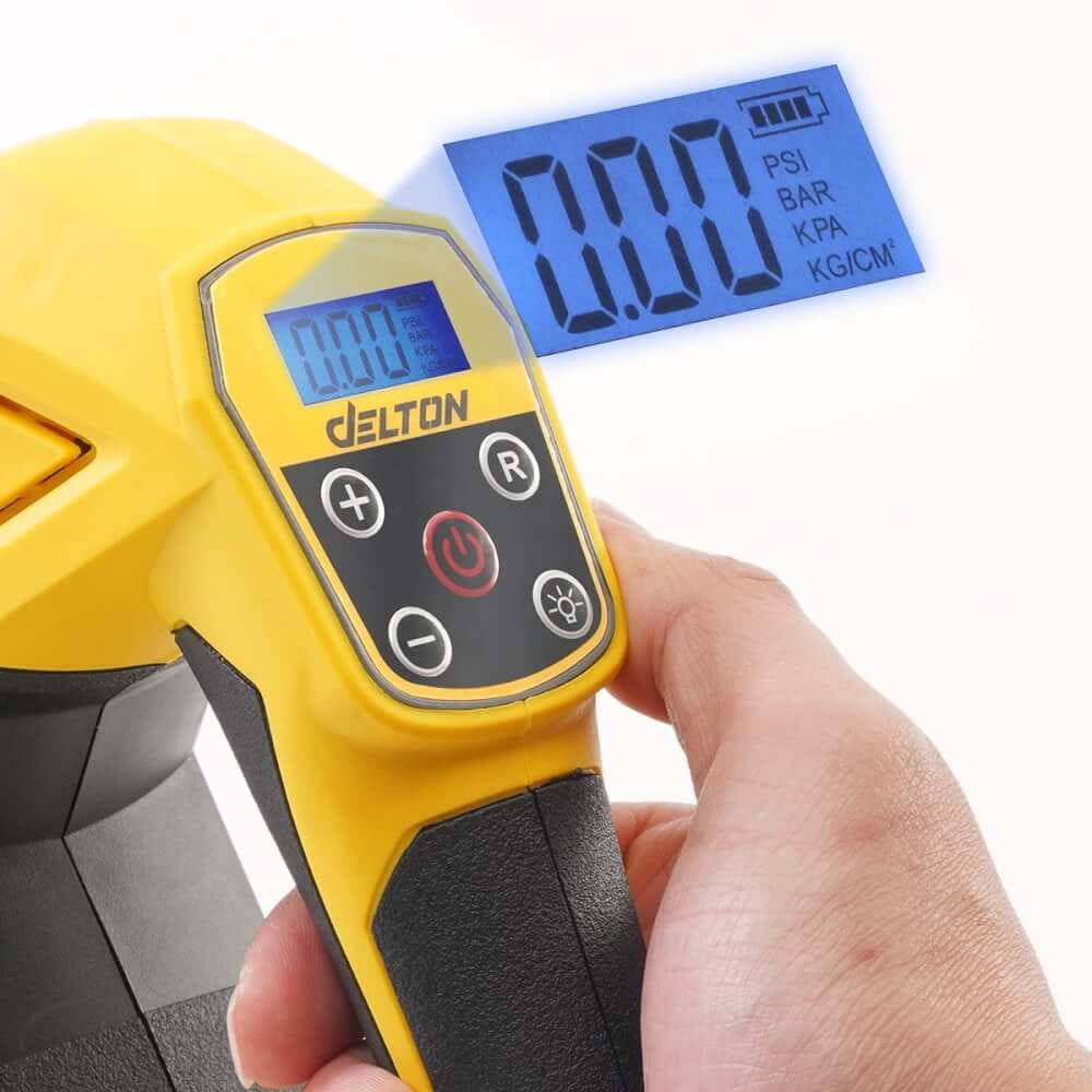 เครื่องสูบลมไร้สาย (เฉพาะเครื่องเปล่า) DELTON รุ่น DCT-1150P 20V_7
